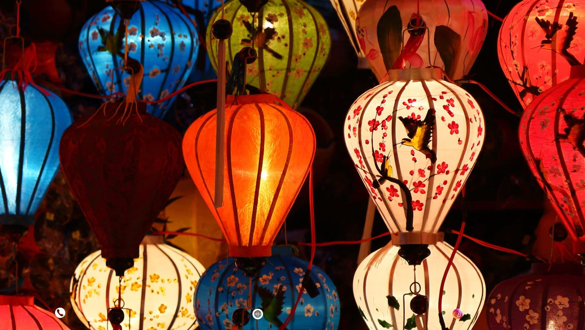 Lanterne colorate di Hoi An