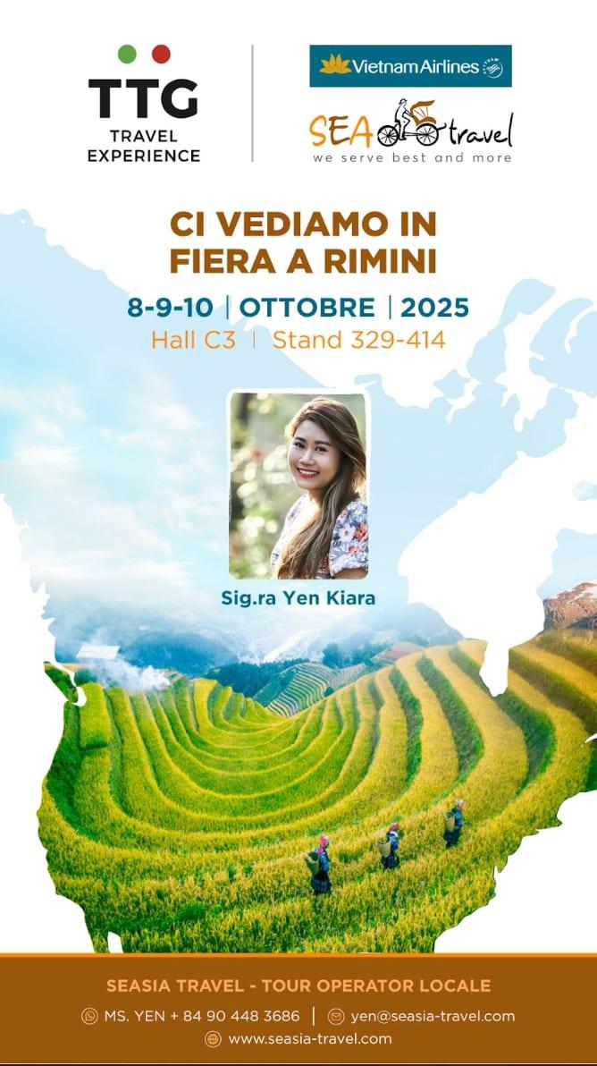 SEASIA Travel al TTG Travel Experience di Rimini