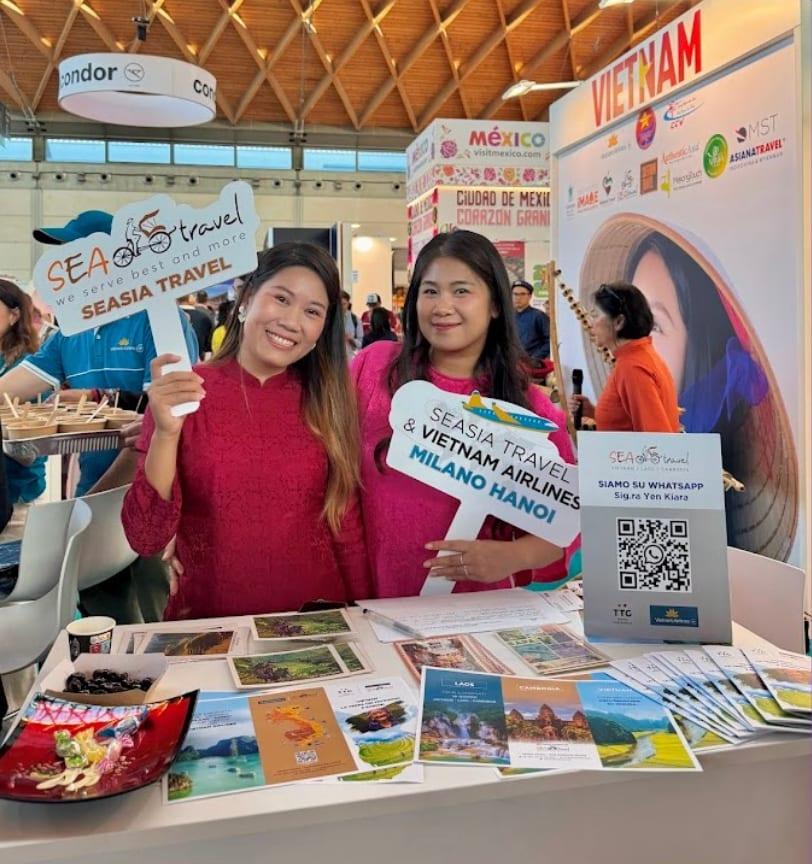 Stand di SEASIA Travel al TTG Rimini 2025