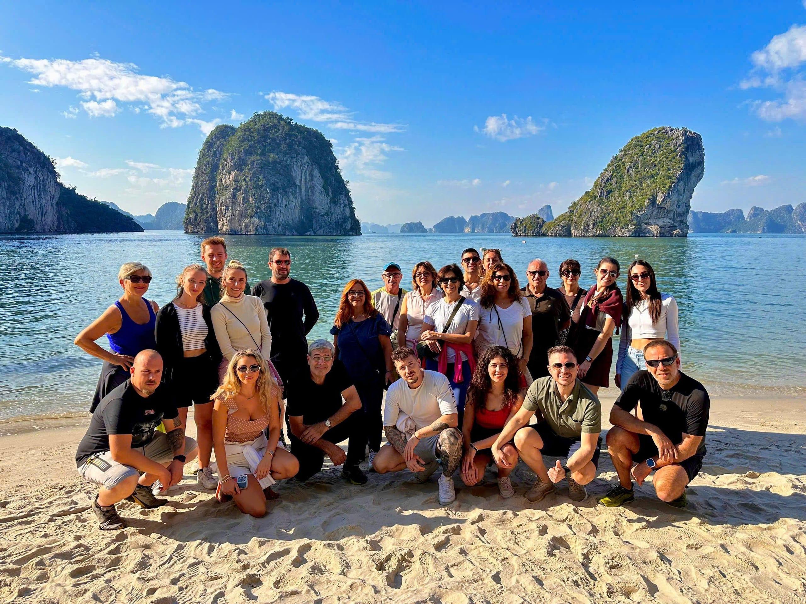Ospiti di un tour di gruppo SEASIA Travel